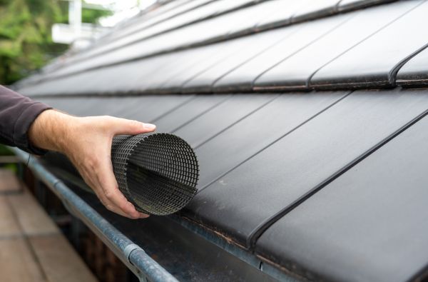Gutter Mesh Installation in Plano