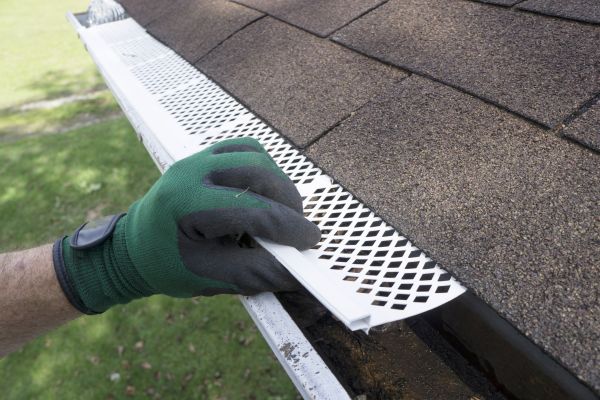 Gutter Filter Installation in Plano